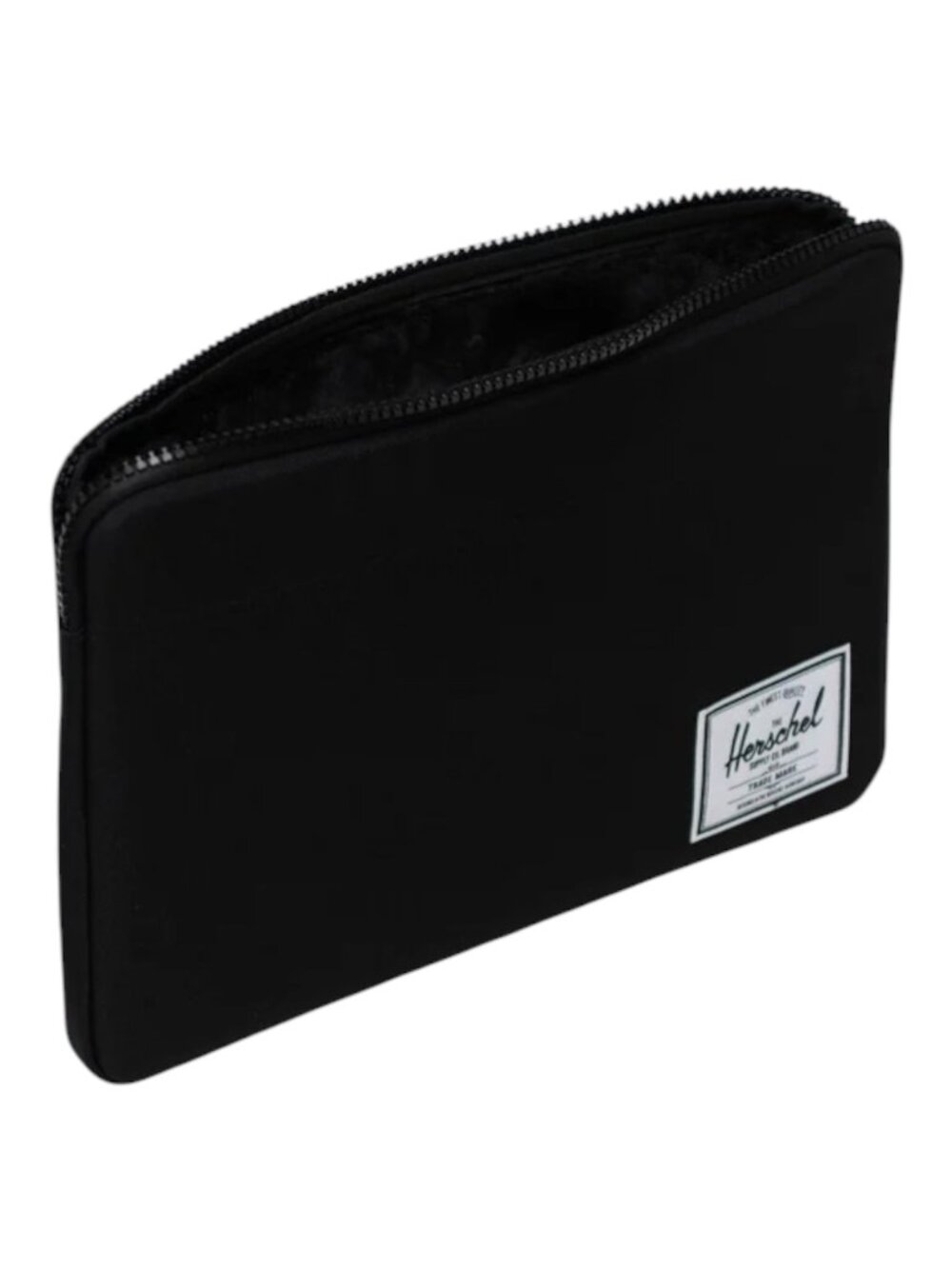 Herschel Black Laptop Anchor Sleeve 14 Inch Tech Office Work School Fleece Lined
